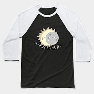 Total Solar Eclipse April 2024 Baseball T-Shirt